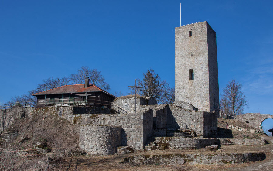 Burgruine Schwarzenburg, Germany